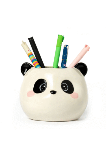 pot ceramique panda