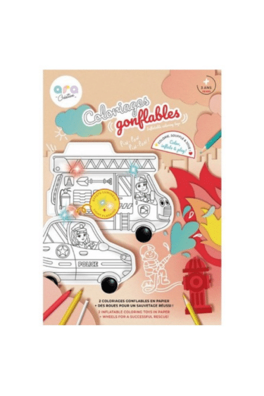 coloriage gonflables vehicules