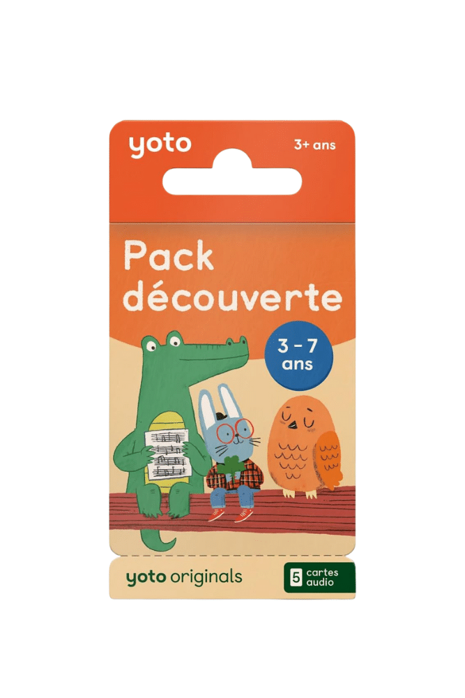 carte yoto pack decouverte