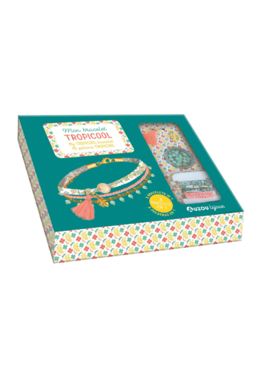 coffret creation bracelet tropicool auzou