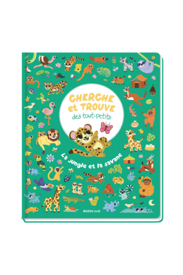 livre cherche et trouve jungle auzou
