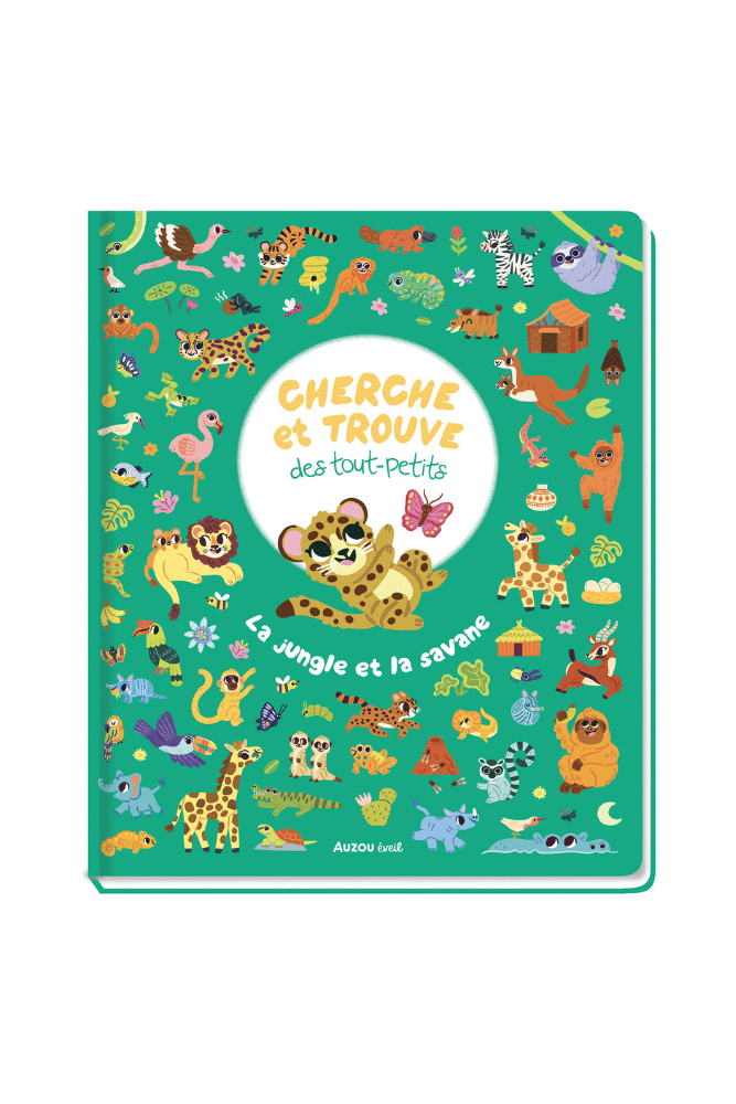 livre cherche et trouve jungle auzou