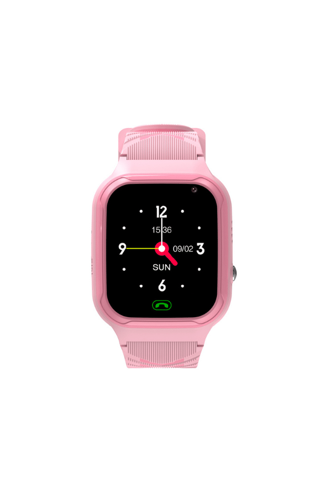 montre connectee enfant rose