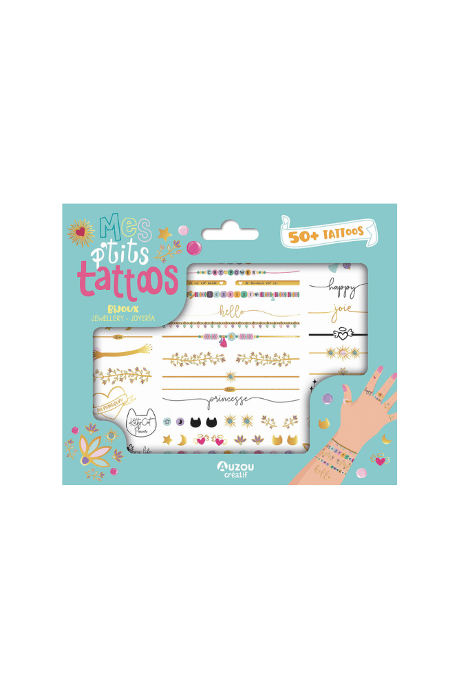 pochette tatouages bijoux enfants