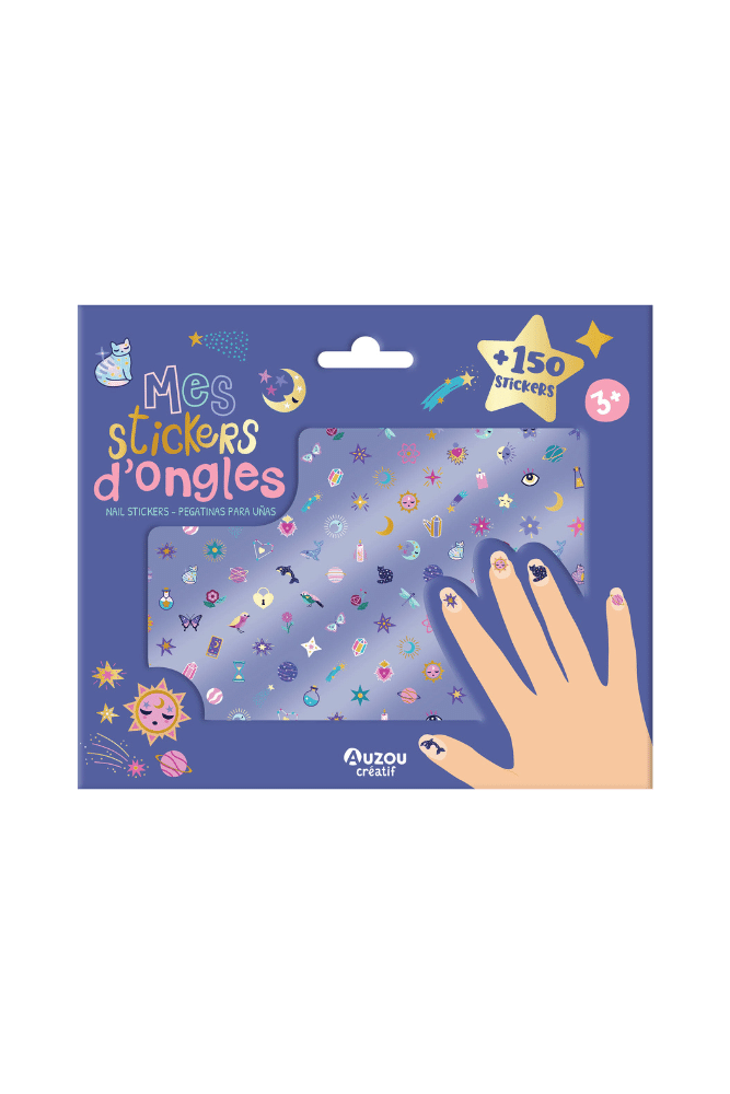 stickers d'ongles pour enfants auzou