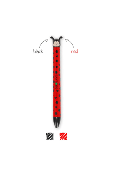 STYLO A BILLE 2 COULEURS | Coccinelle
