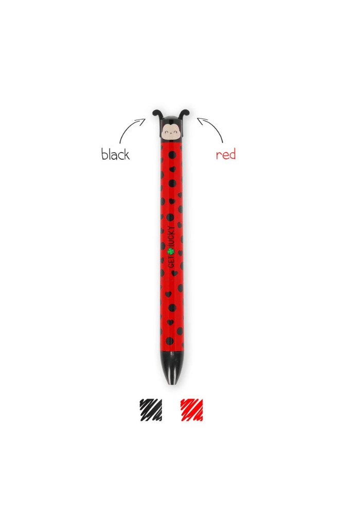 STYLO A BILLE 2 COULEURS | Coccinelle