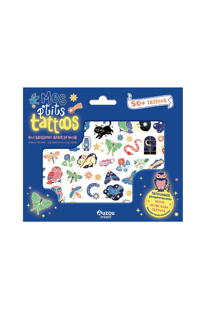 coffret tatouages enfants qui brillent