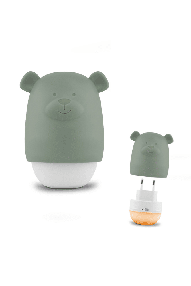 veilleuse prise ours sauge