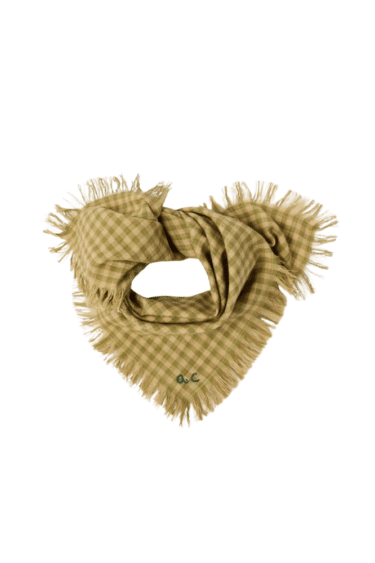 foulard khaki checkmate apaches collection