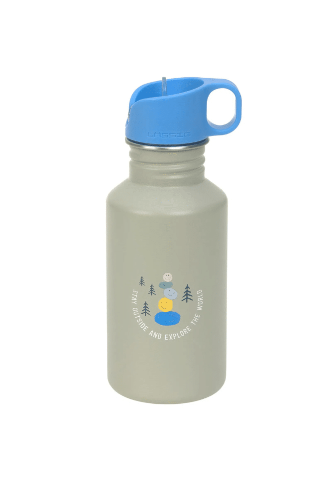 Gourde enfant acier inoxydable lassig