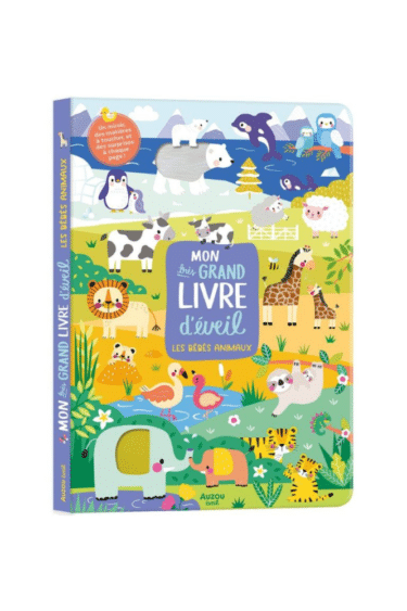 grand livre eveil bebes animaux auzou
