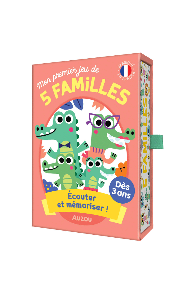 jeu de cartes 5 familles auzou