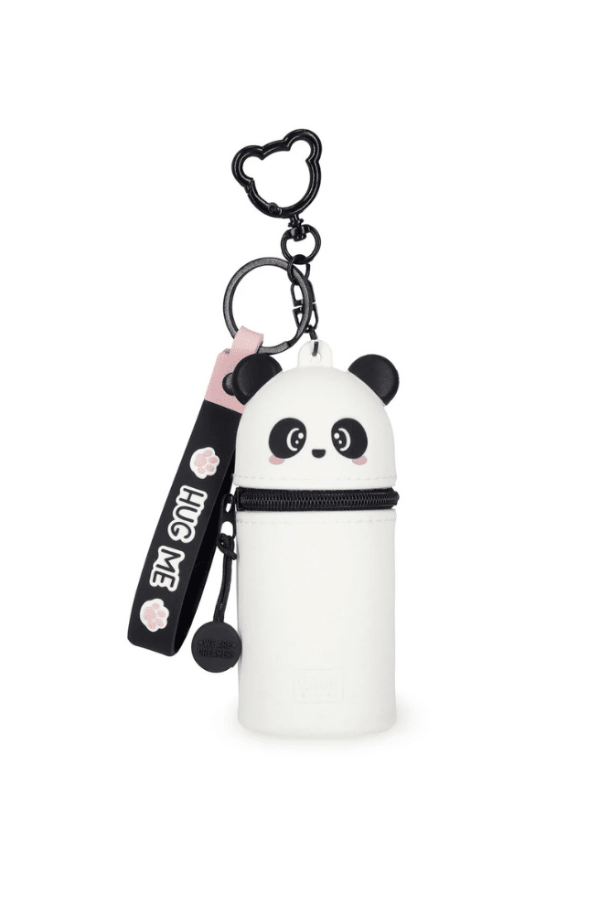 porte monnaie porte cle panda silicone legami