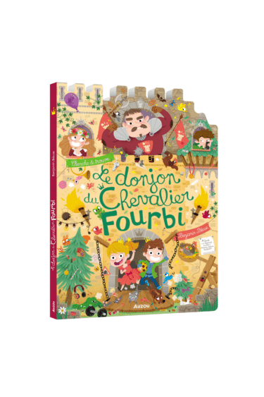 livre cherche et trouve donjon chevalier fourbi auzou