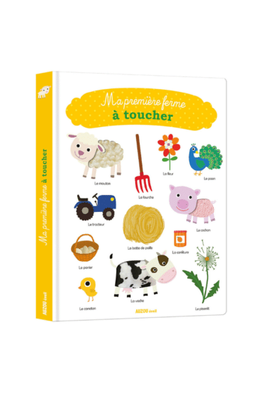 livre a toucher ferme auzou
