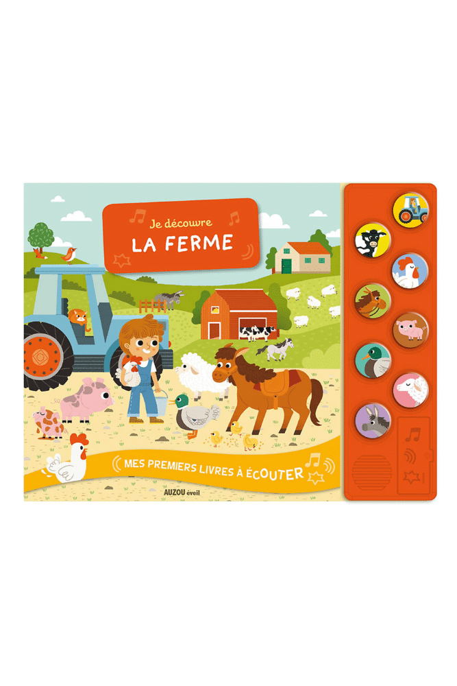 livre musical ferme auzou