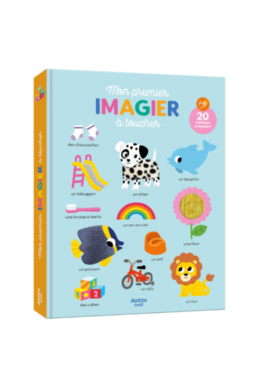 livre imagier avec matière auzou