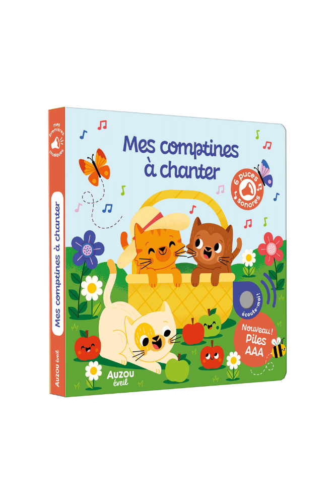 livre sonore comptines a chanter auzou