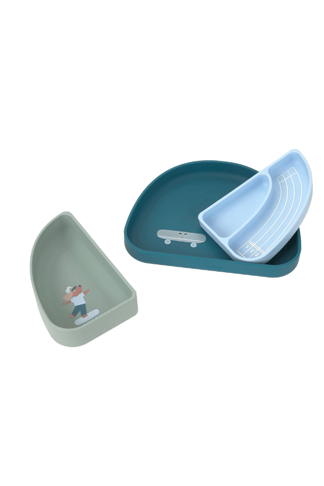 vaisselle enfant silicone chien