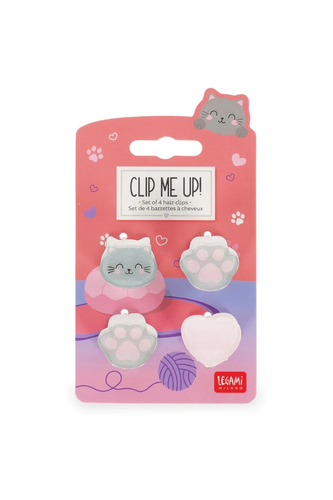 barrettes cheveux kitty legami