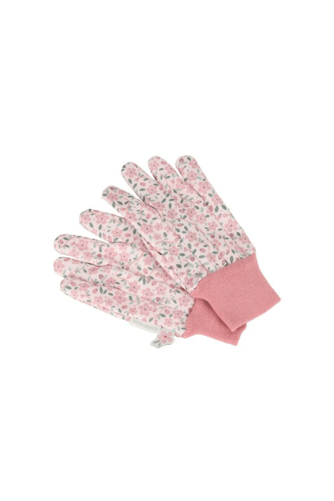 gants jardinage rose enfant