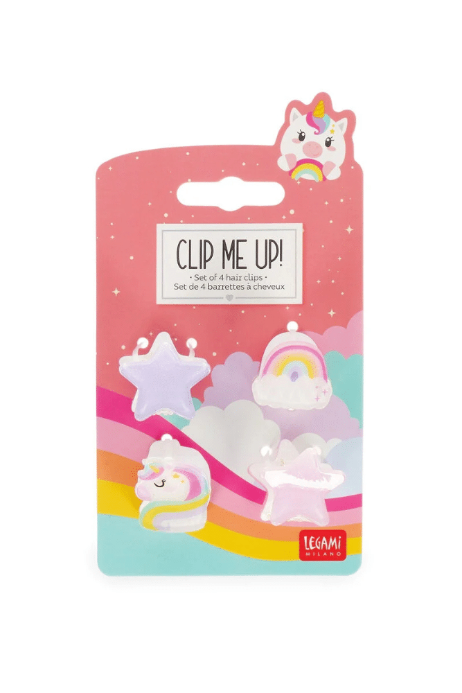 barrettes cheveux licornes legami