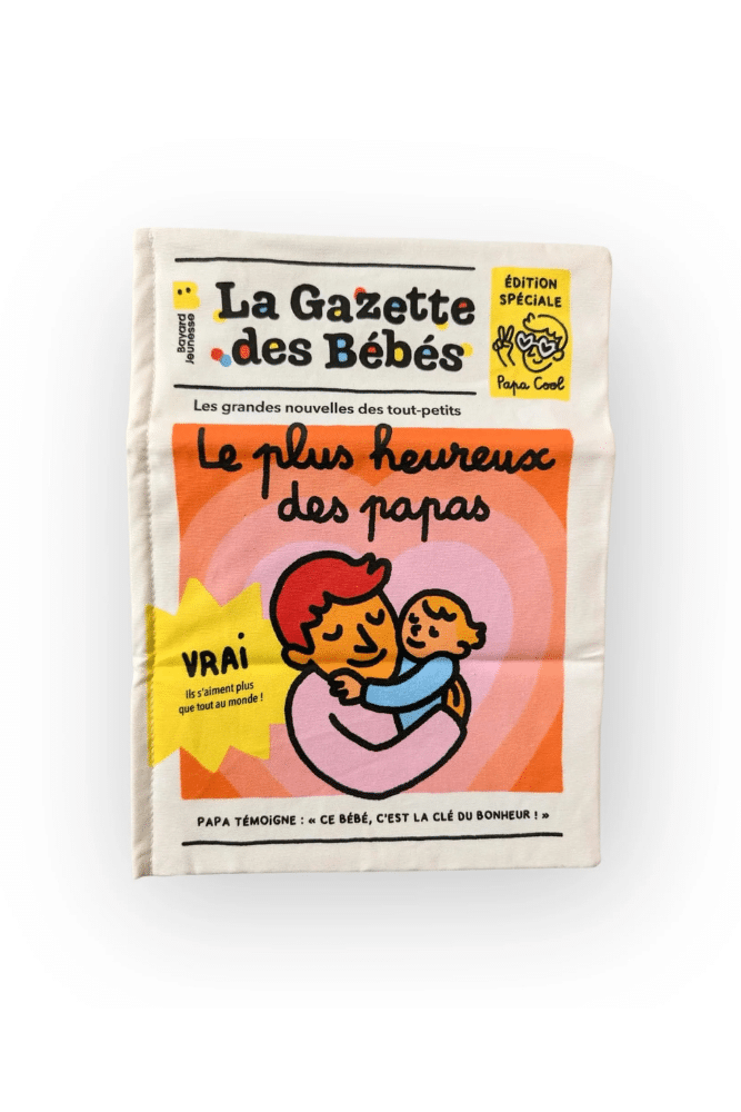 livre tissu bébé