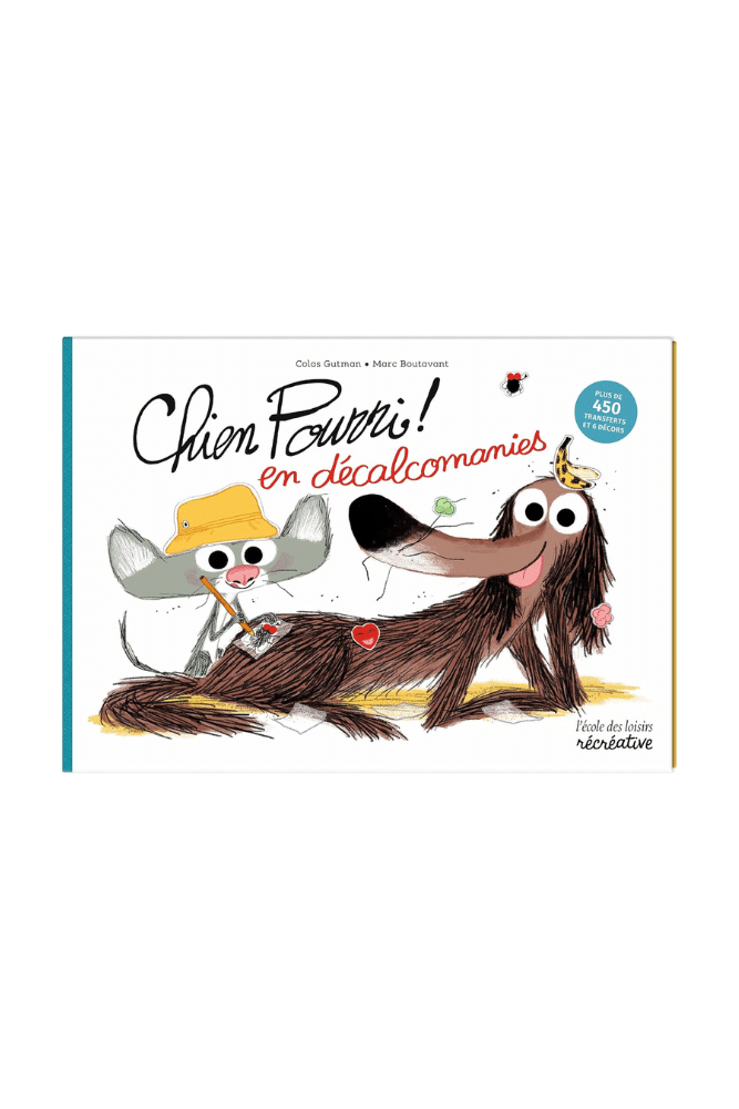decalcomanies chien pourri