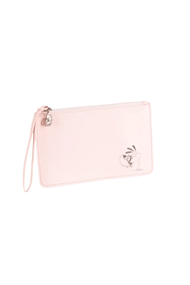pochette diddl signature rose