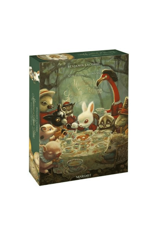 maxi puzzle monsieur le lapin blanc