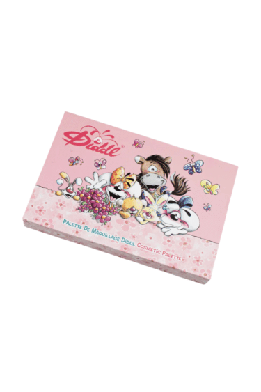 palette maquillage rose diddl