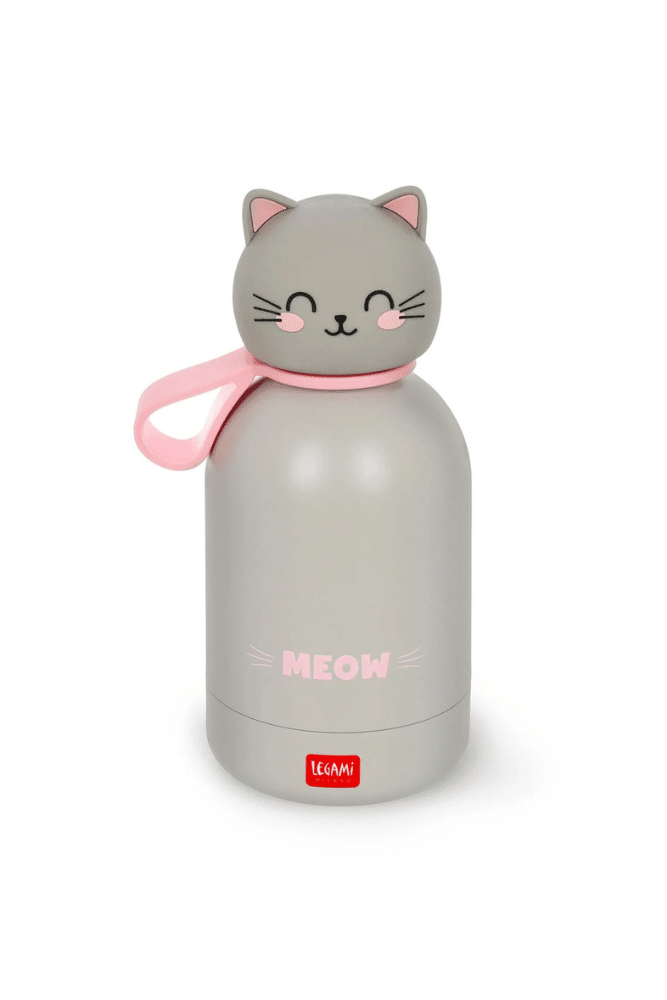 legami gourde isotherme chat gris