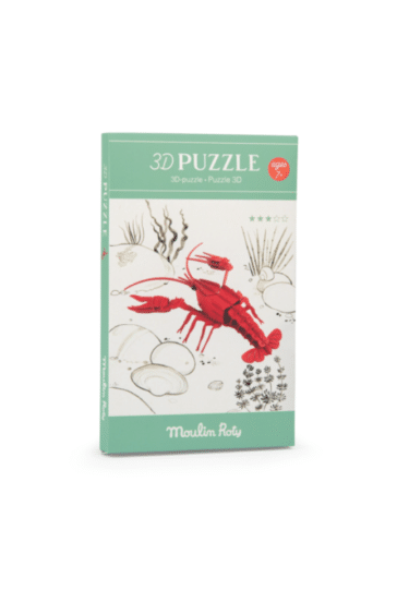 puzzle 3d ecrevisse