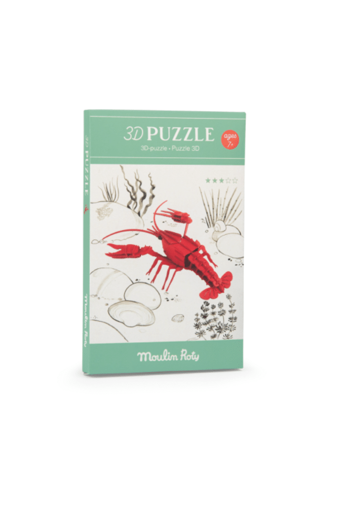 puzzle 3d ecrevisse