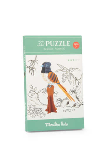 puzzle oiseau 3D moulin roty