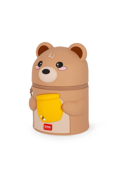 trousse super kawai ours legami avec pot de miel