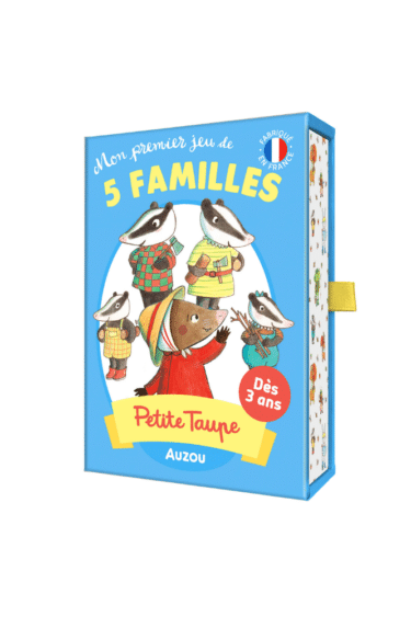 jeu de cartes 5 familles petite taupe