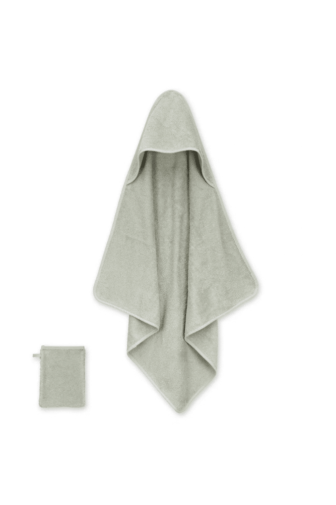 cape de bain kaki en eponge bemini