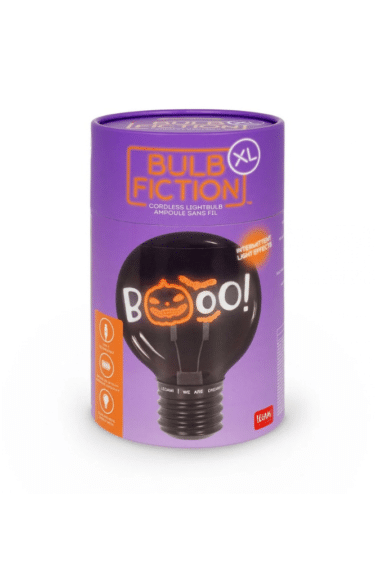 Lampe Bulb Fiction XL Pumpkin BOOO LEGAMI Halloween