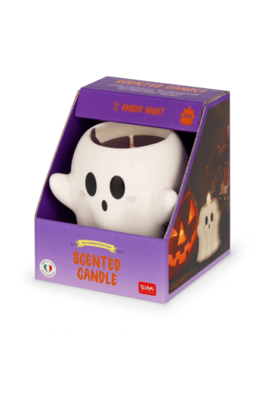 Bougie parfumée Ghost Amber Night LEGAMI Halloween