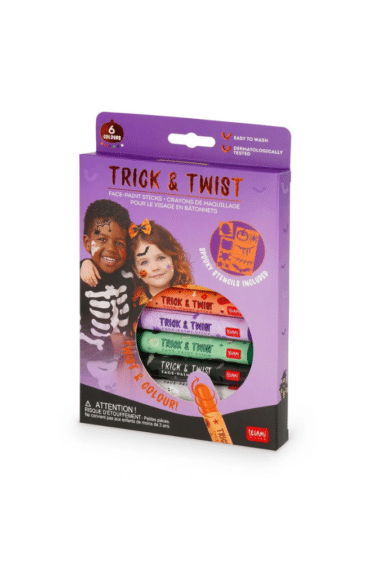 Kit maquillage visage Halloween LEGAMI Trick & Twist