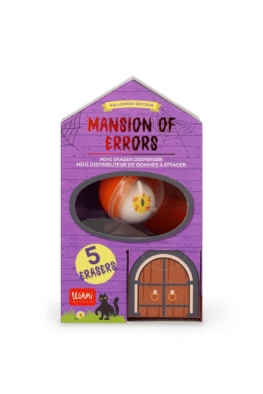 Mini distributeur 5 gommes Mansion of Errors LEGAMI