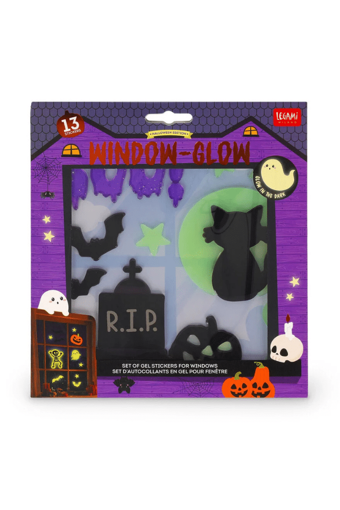 stickers gel halloween legami pour vitres