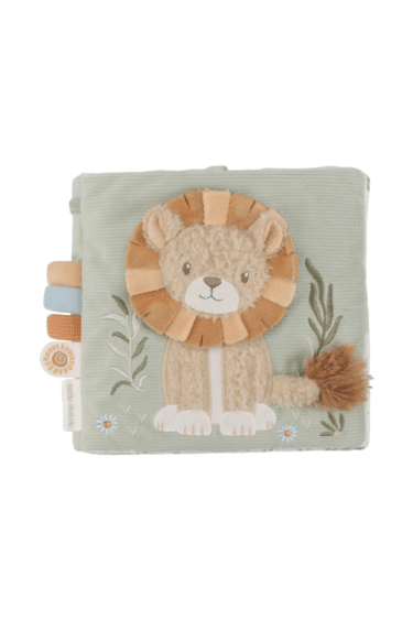 livre activites tissu safari friends little dutch