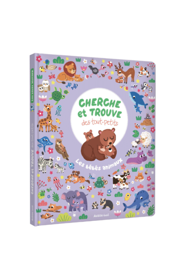 livre cherche et trouve pour enfants sur les bebes animaux