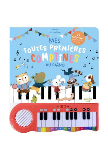 livre piano mes premieres comptines