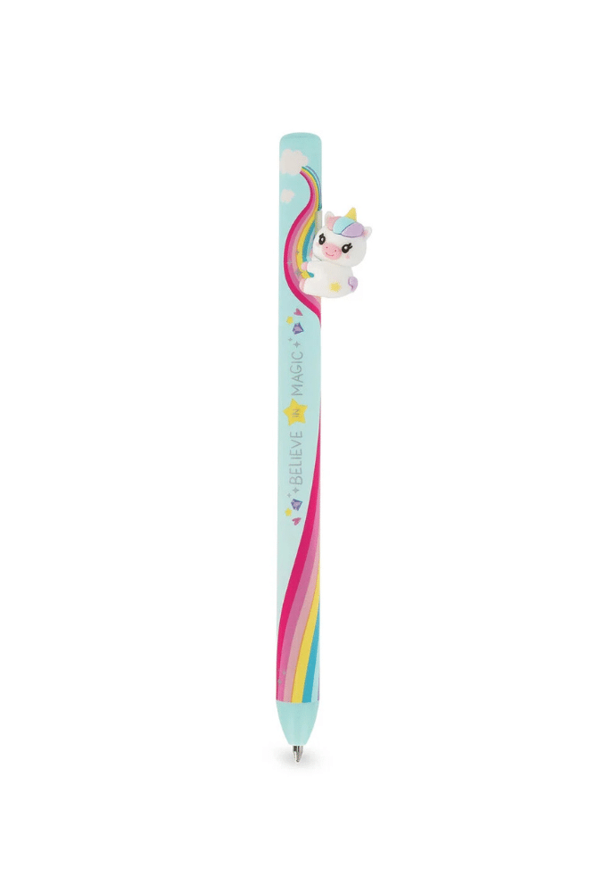 Stylo Free Hugs Licorne LEGAMI à bille rétractable