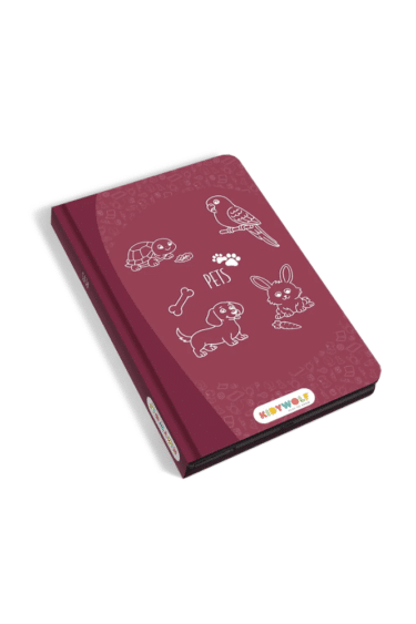 tablette dessin animaux de compagnie kidywolf