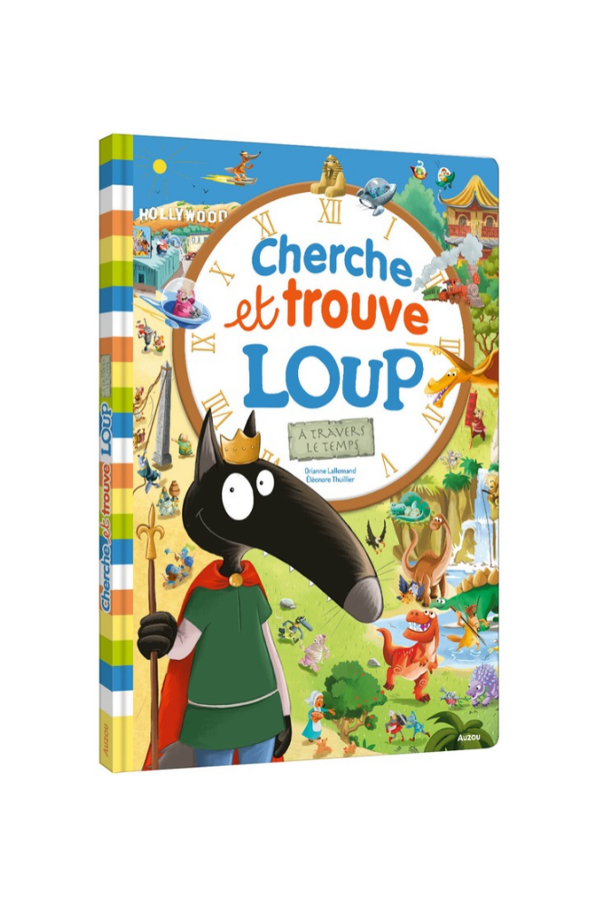 auzou cherche trouvce loup traverse le temps
